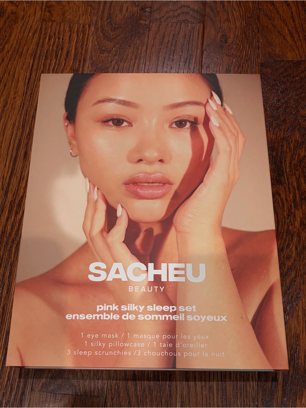 SACHEU Beauty Pink Silky Sleep Set - Hair & Skin Protecting Kit